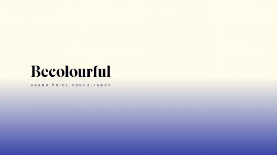 Be Colourful